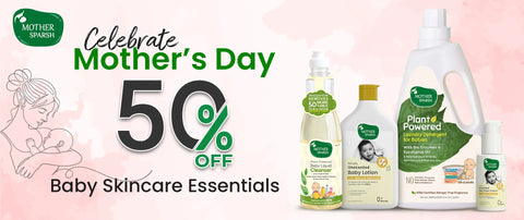 Celebrate Mother’s Day with 50% Off Baby Skincare Essentials