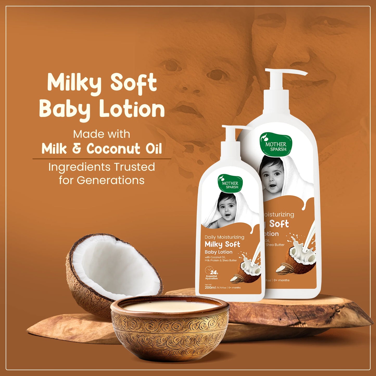 Daily Moisturizing Milky Soft Baby Lotion