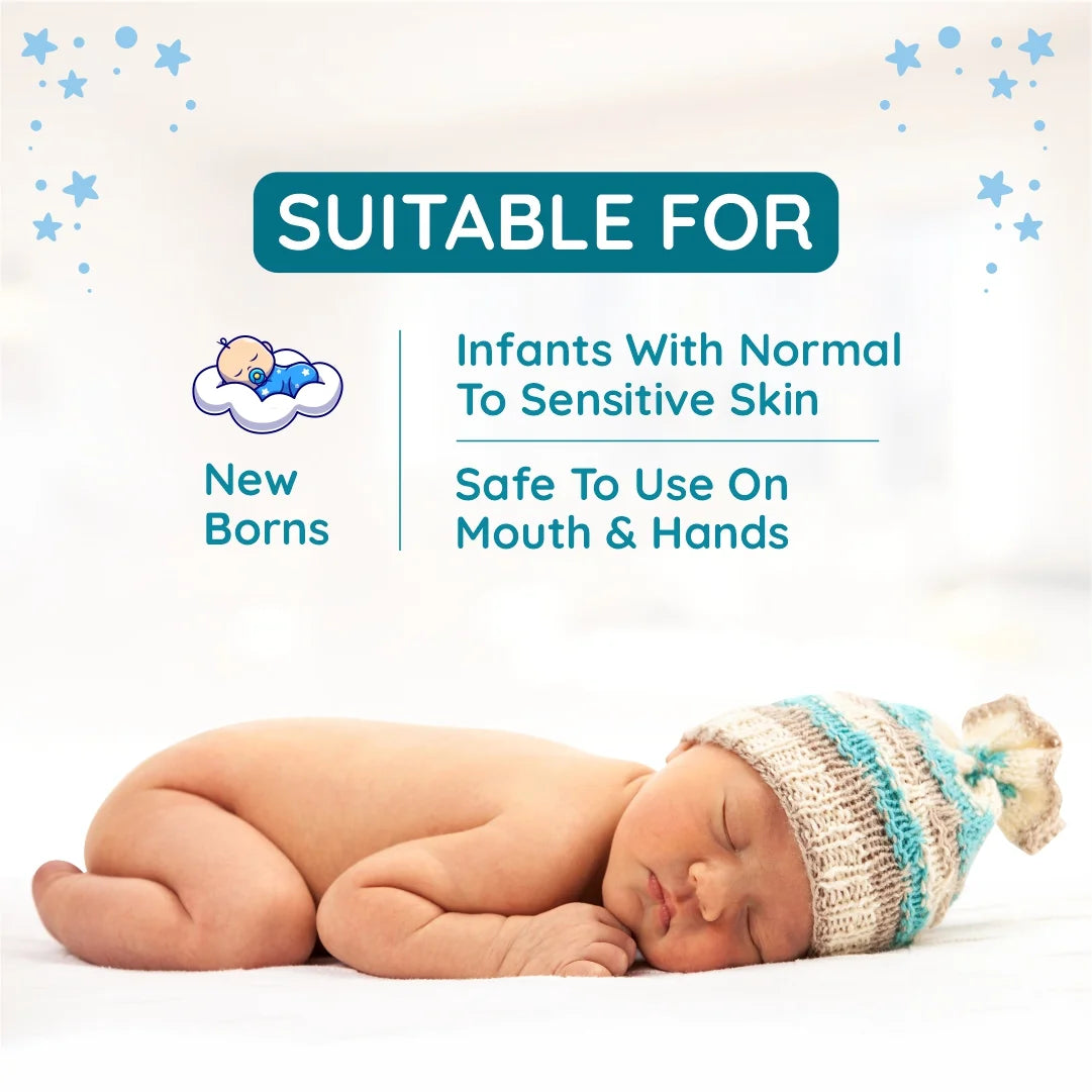 3X Thicker baby wipes with 10Pcs ideal for sensitive skin best baby wipes with moisture lock sticker 0305