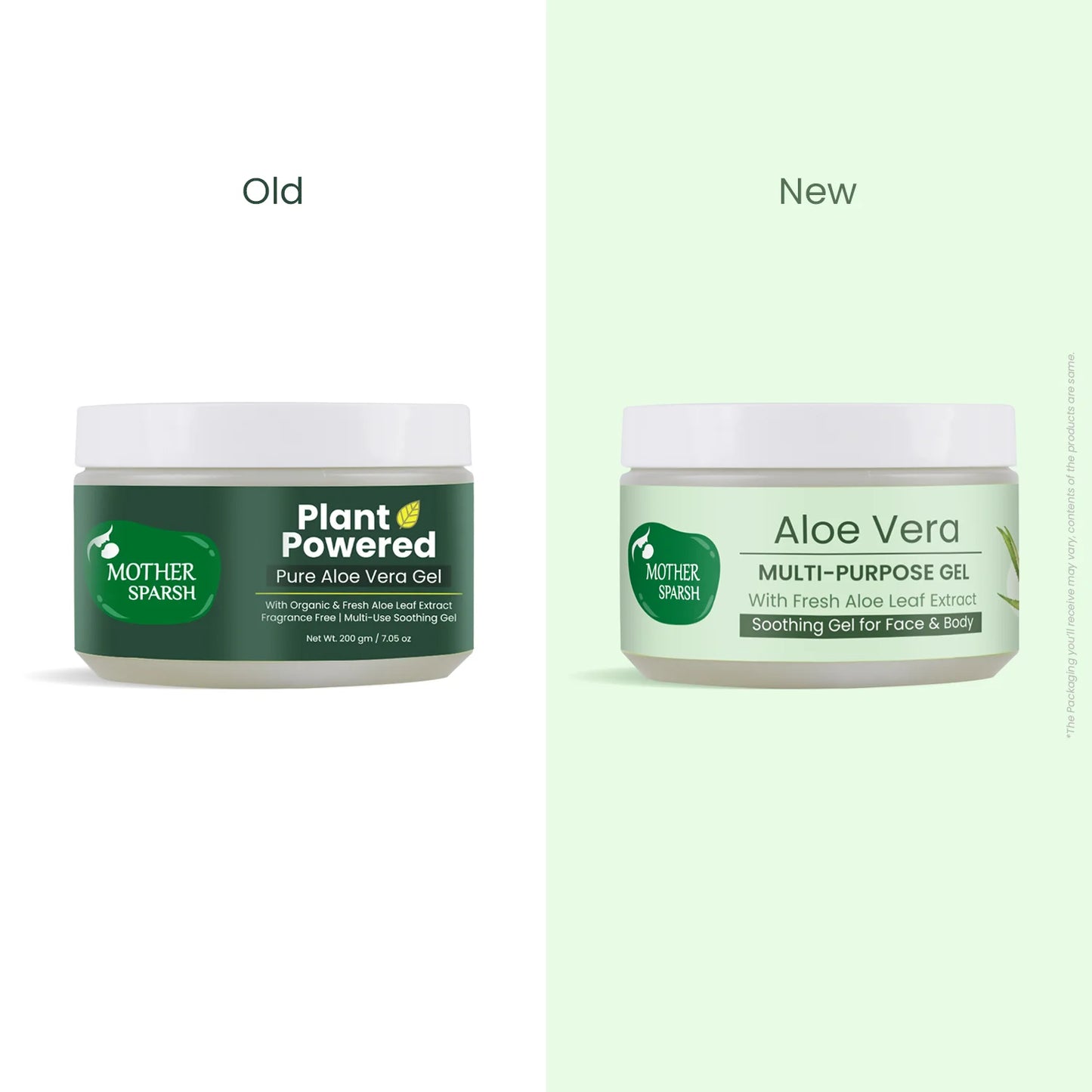 Pure Aloe Vera Gel with Organically-derived Aloe Leaf Extracts
