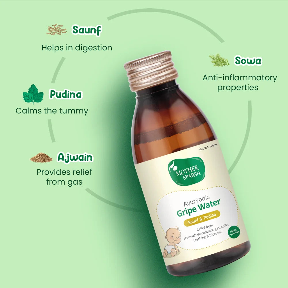Ayurvedic Gripe Water For Baby