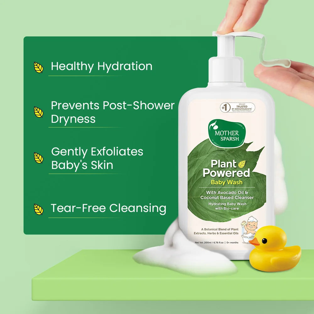 Plant Powered Baby Wash - 100ml