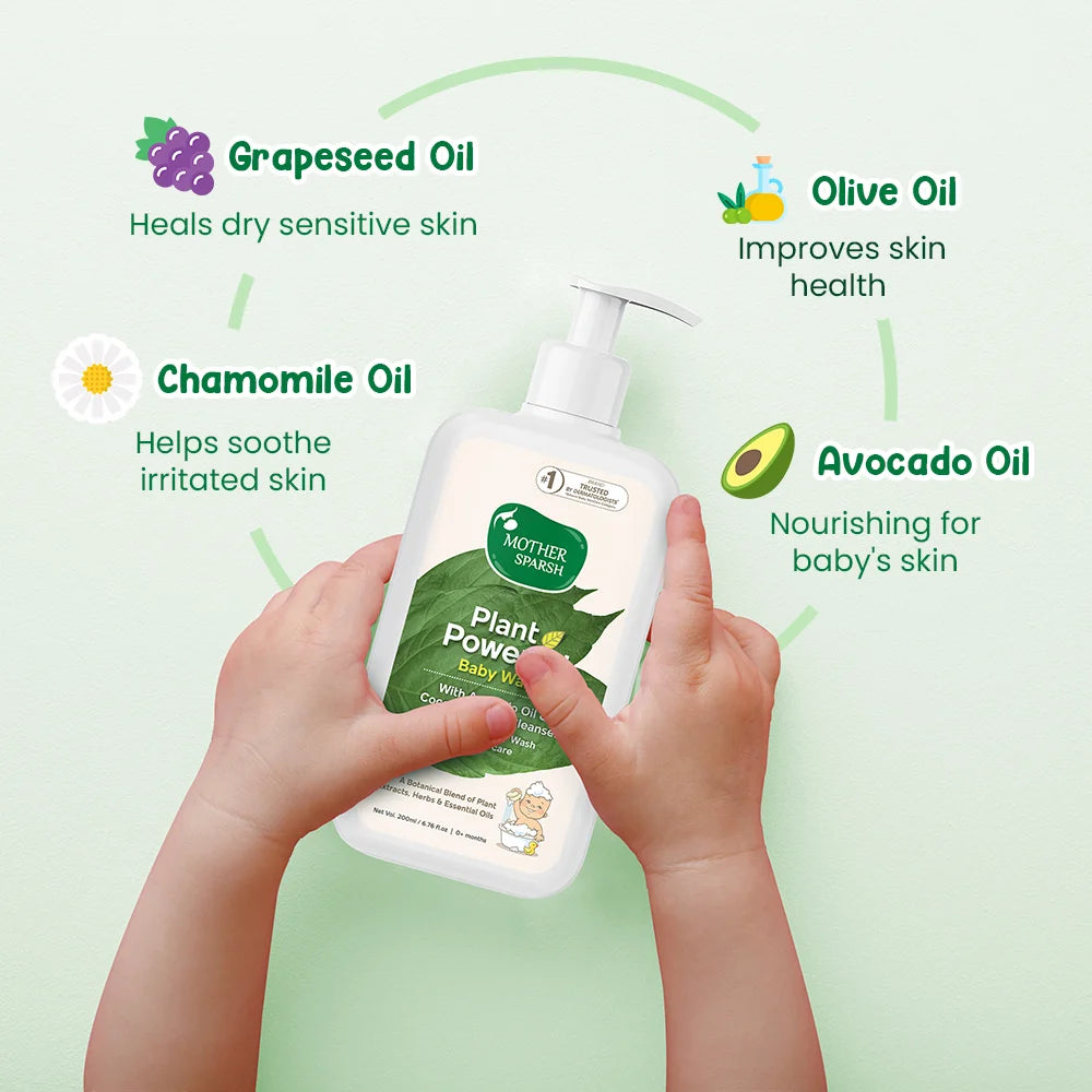 Plant Powered Baby Wash - 100ml