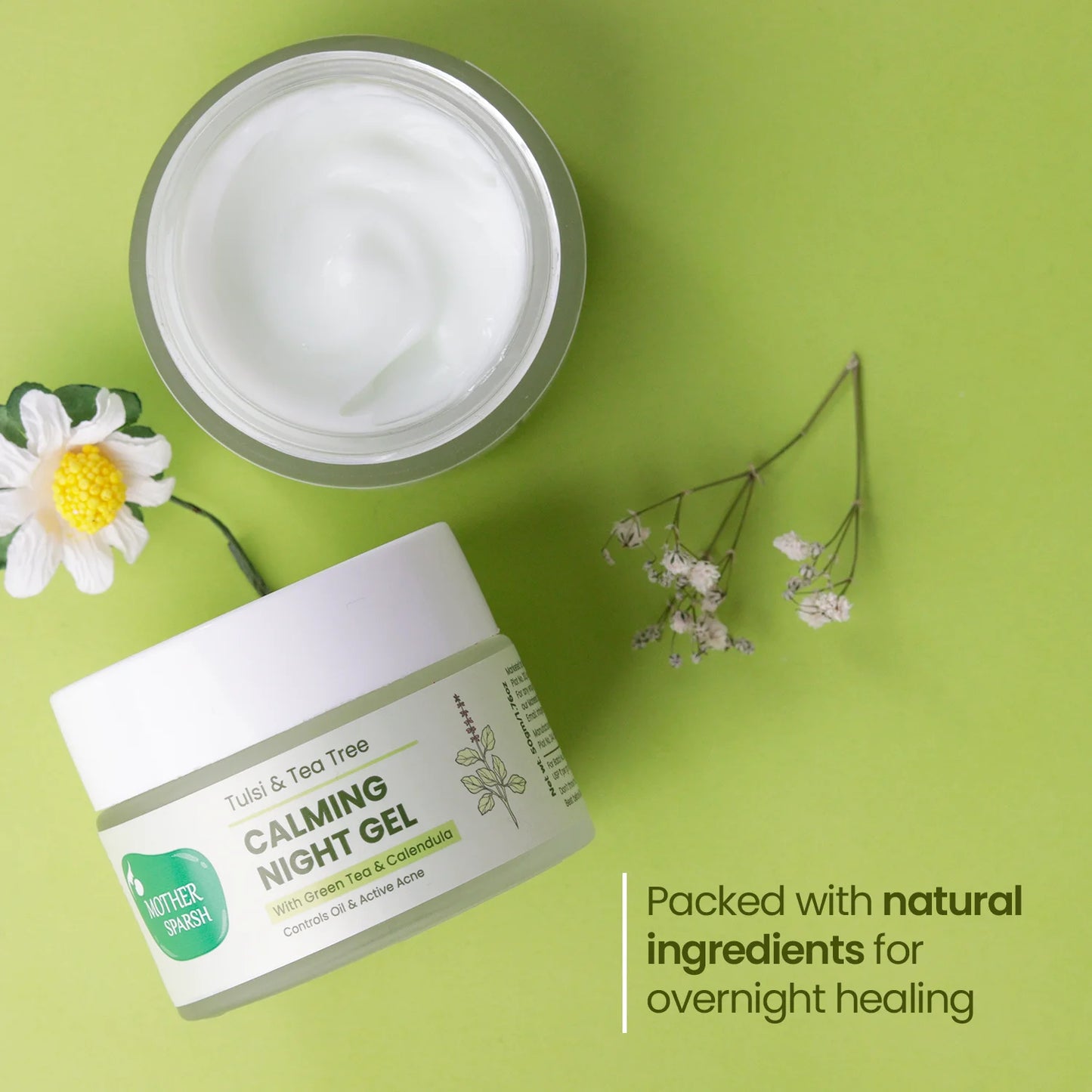 Tulsi & Tea Tree Calming Night Gel