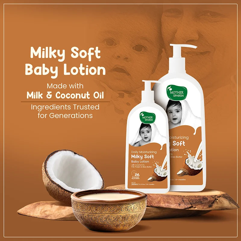 Daily Moisturizing Milky Soft Baby Lotion