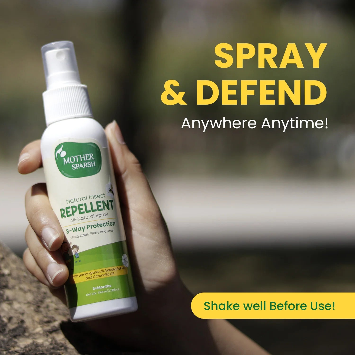 Travel-Friendly packaging-Spray & Protect Anywhere