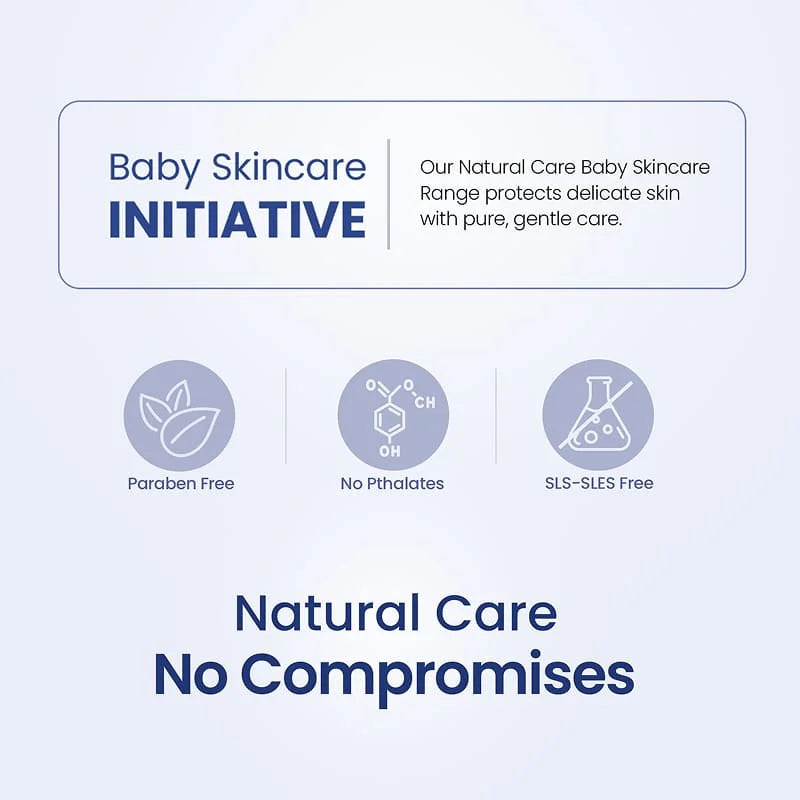 Natural Care Initiative for Baby Skincare – Paraben Free, No SLS or Pthalates