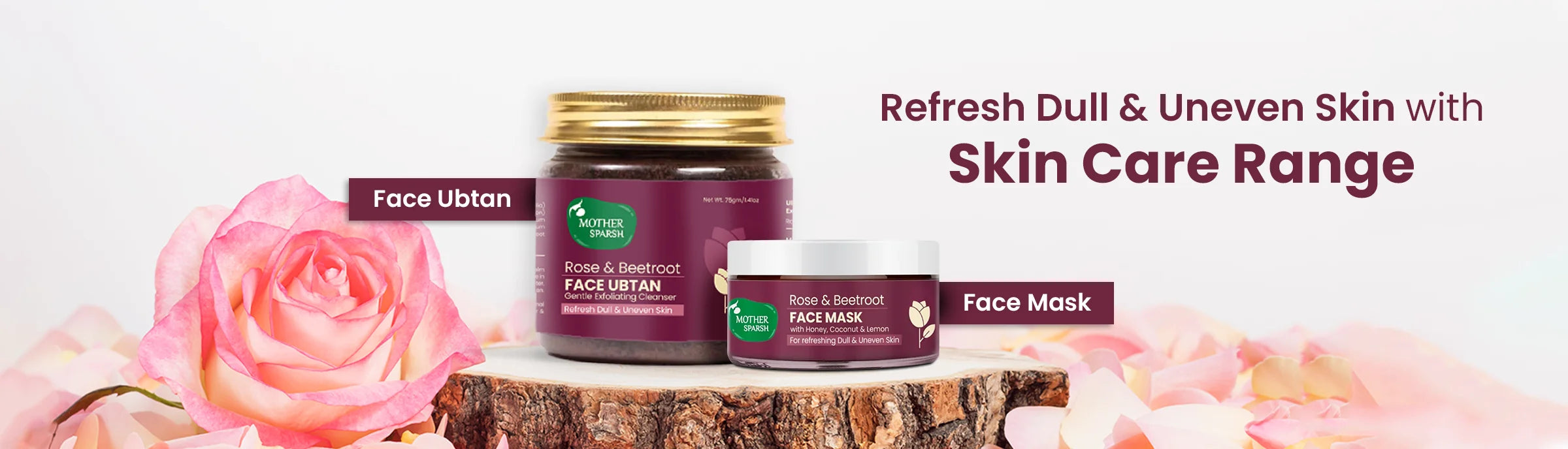 Beauty banner | Mother Sparsh products