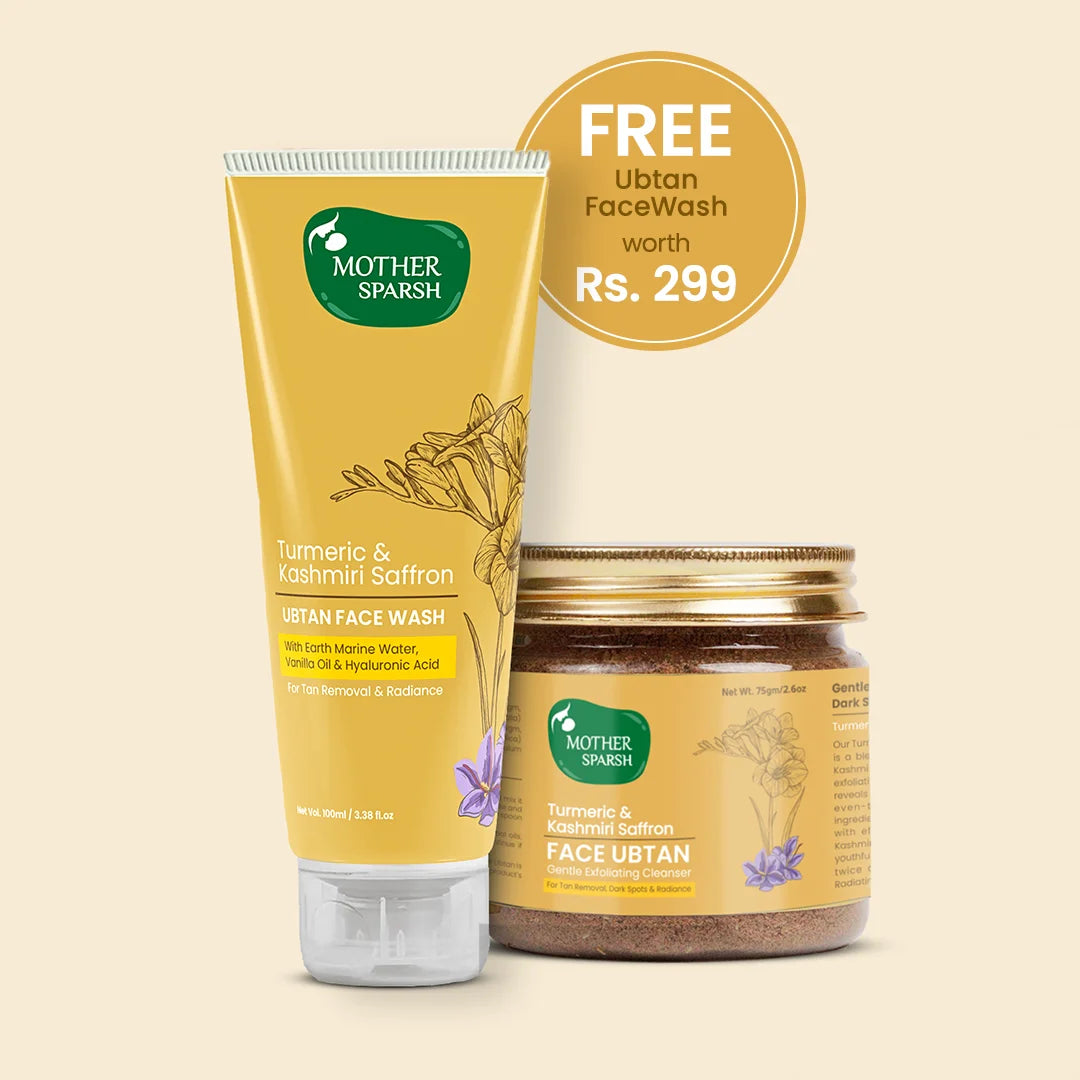 Turmeric and Kashmiri Saffron Face Ubtan-75gm