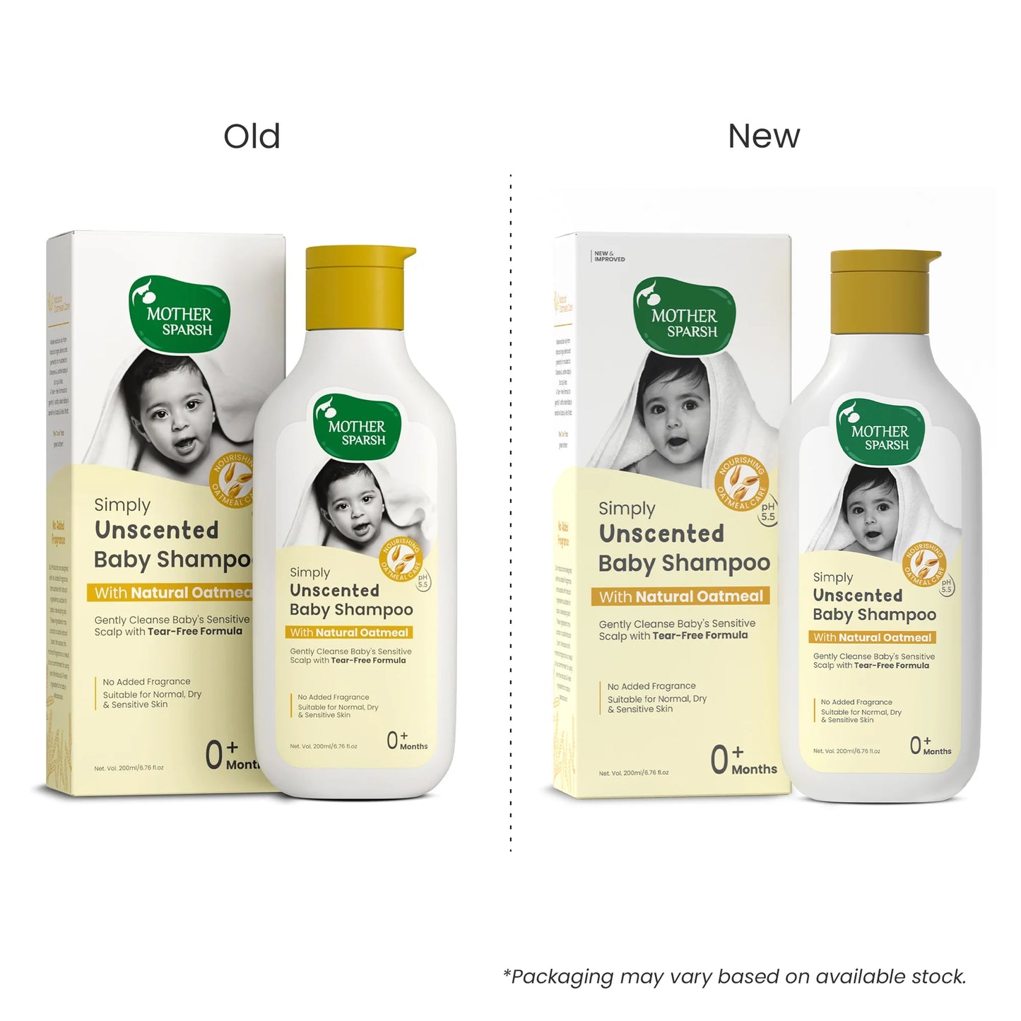 Simply Unscented Baby Shampoo - Gentle Care for Baby’s Scalp & Hair