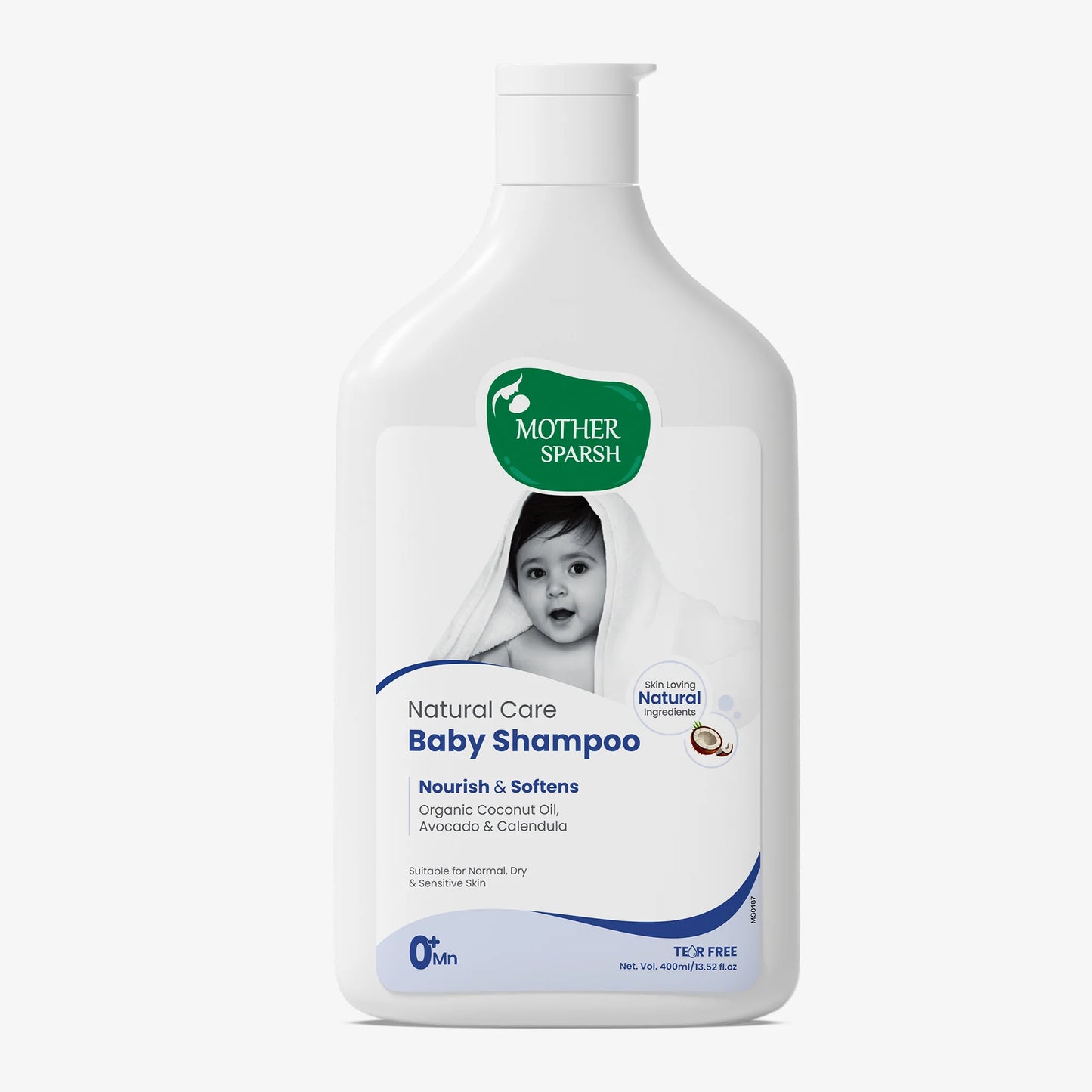 Nature Care Baby shampoo Nourish & Softens organic coconut Oil