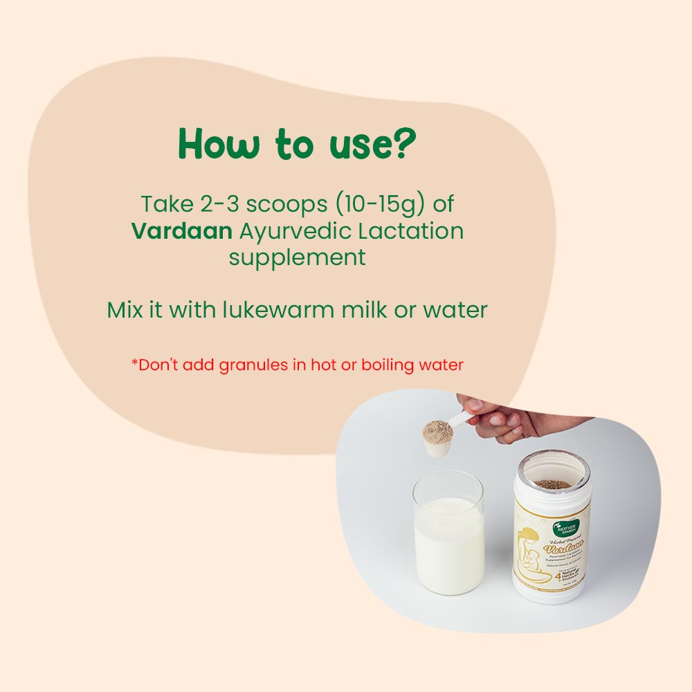 Ayurvedic Lactation Supplement For Mothers