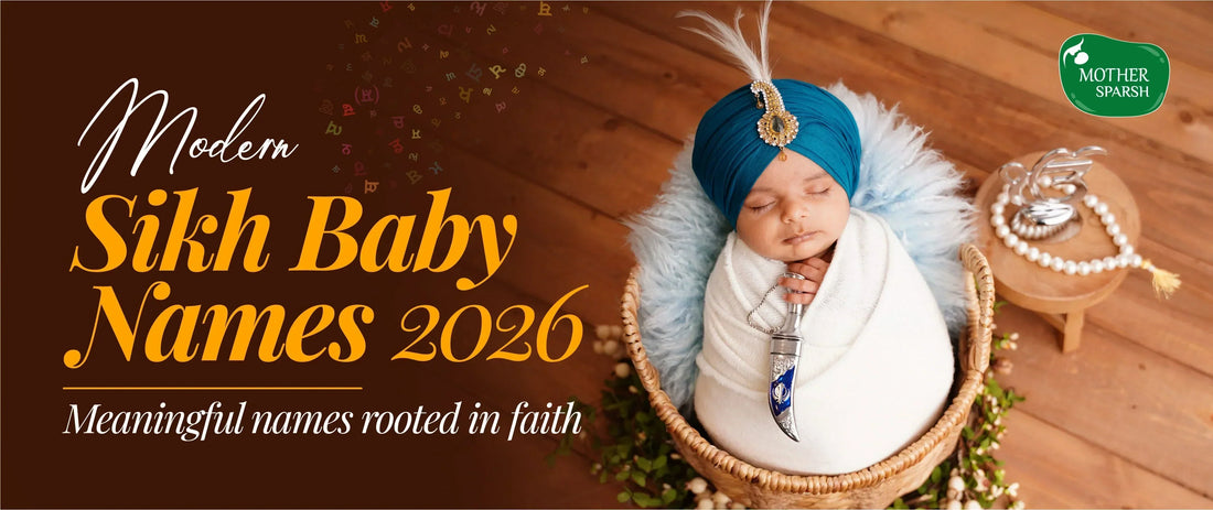 Modern Sikh Baby Names 2026 Banner image