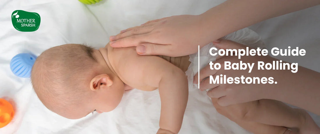 Month-by-month guide on when babies start rolling over with milestones and safety tips