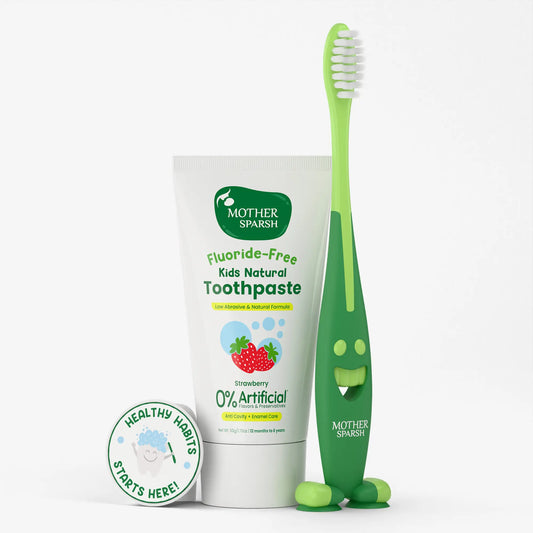 Fluoride-free kids toothpaste 