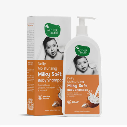 Daily Moisturizing Milky Soft Baby Shampoo 400ml