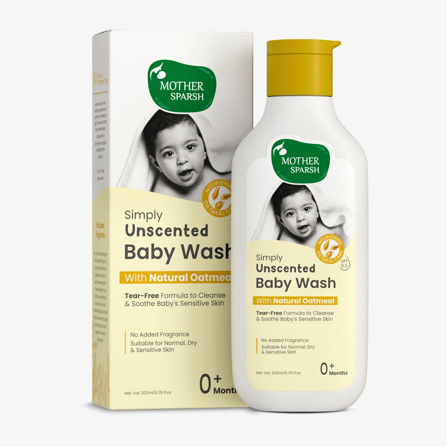 Simply Unscented Baby Wash recommended for newborns and babies