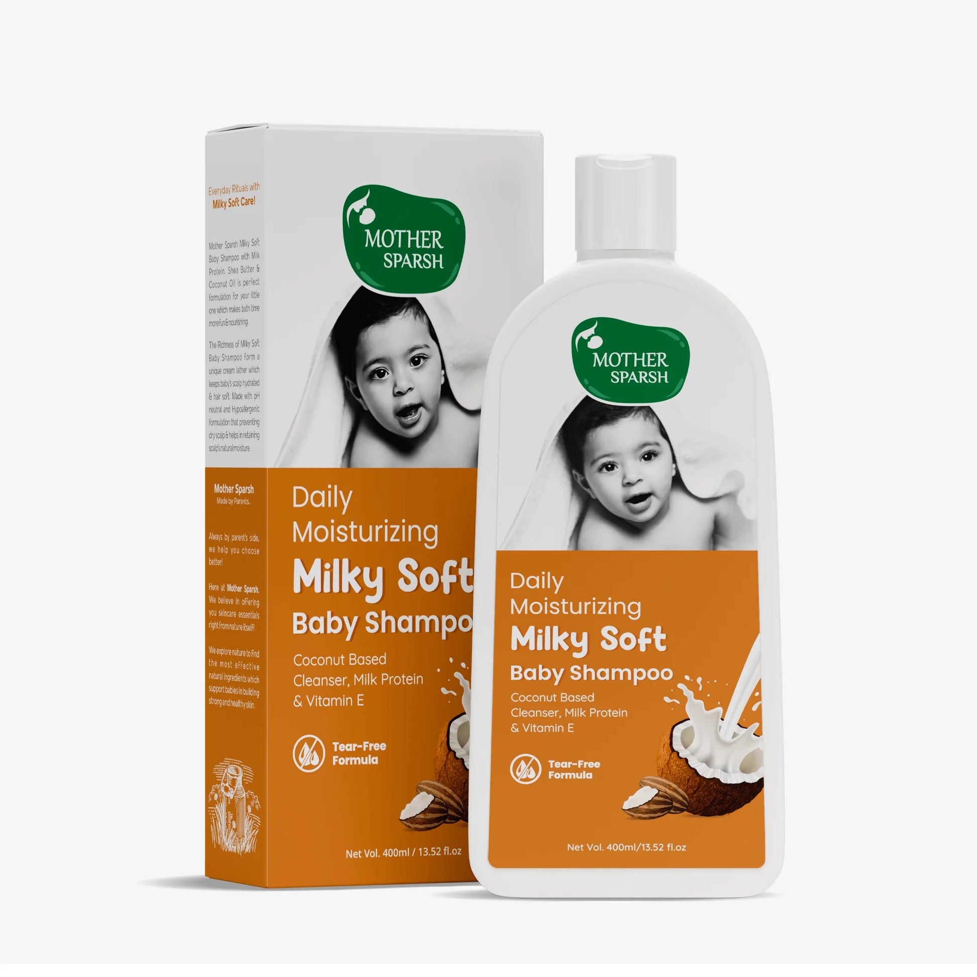 Daily Moisturizing Milky Soft Baby Shampoo -400ml