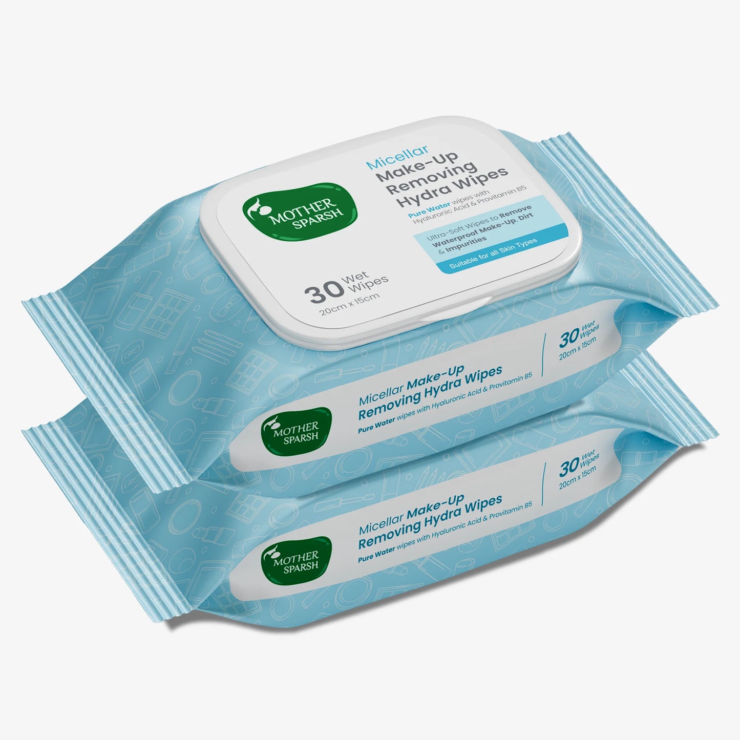 Micellar Make-Up Removing Hydra Wipes