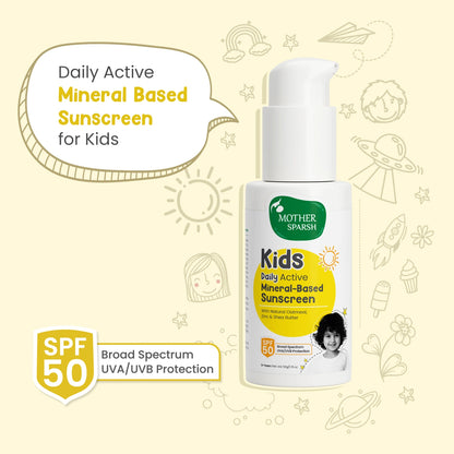 Mineral based sunscreen kor kids