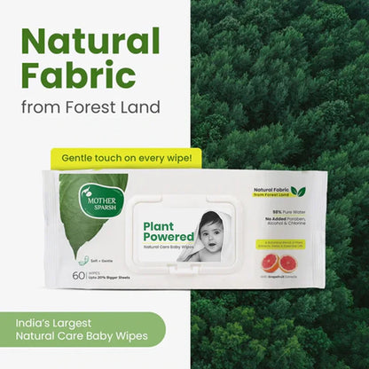 Plant Powered Baby Wipes - Grapefruit