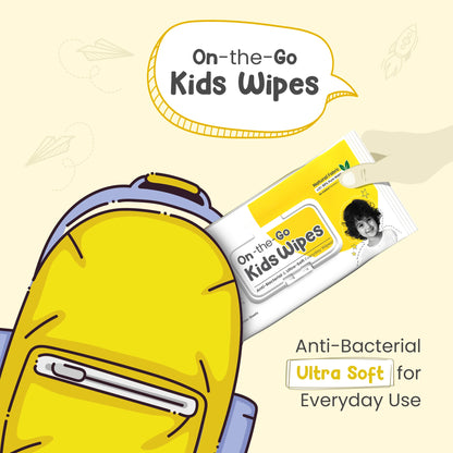 ultra-soft anti-bacterial kids wipes for everyday use