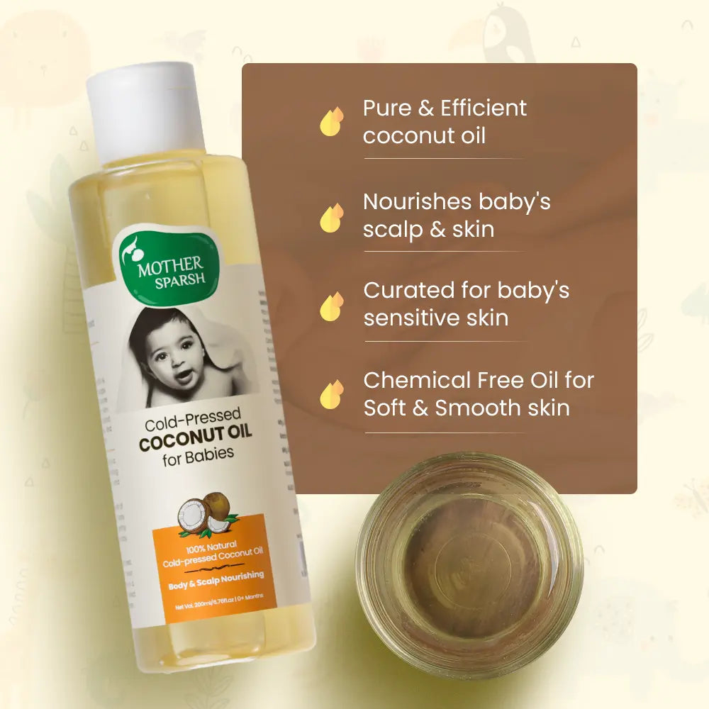 Coconut oil best sale for baby scalp