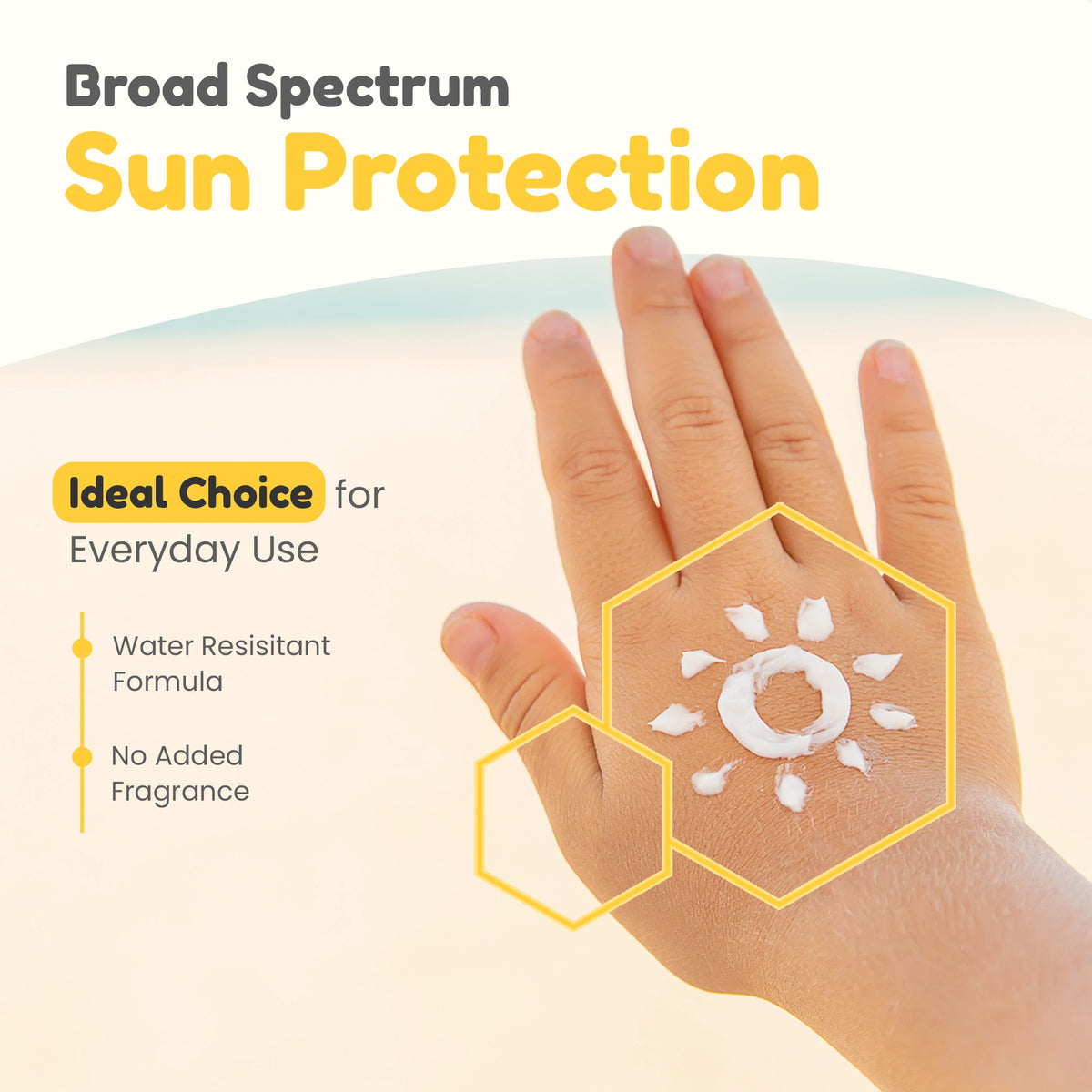 Abc Sunscreen Baby Sunscreen SPF 50 – Unscented & Water-Resistant