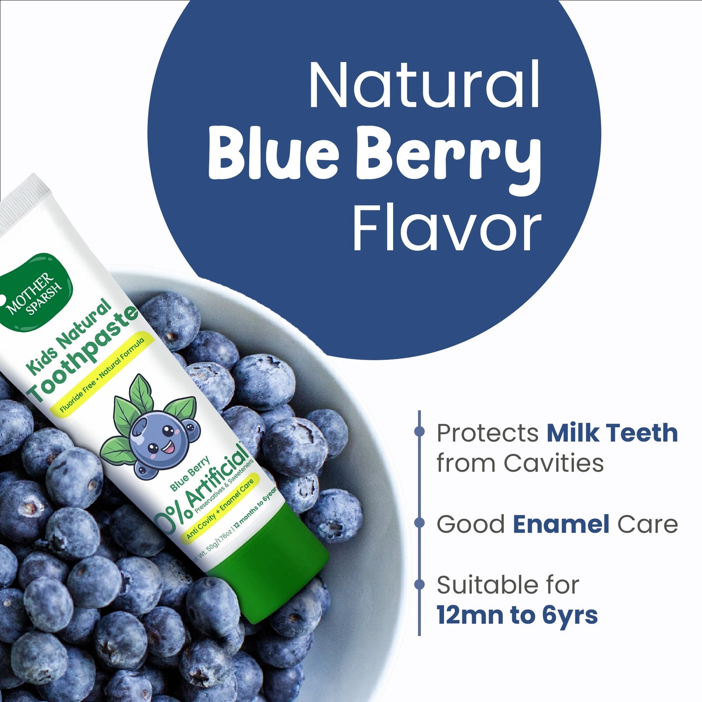 Natural Toothpaste-Berry 50G