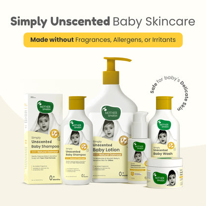 Broad spectrum sun protection for sensitive baby skin with water-resistant, fragrance-free formula