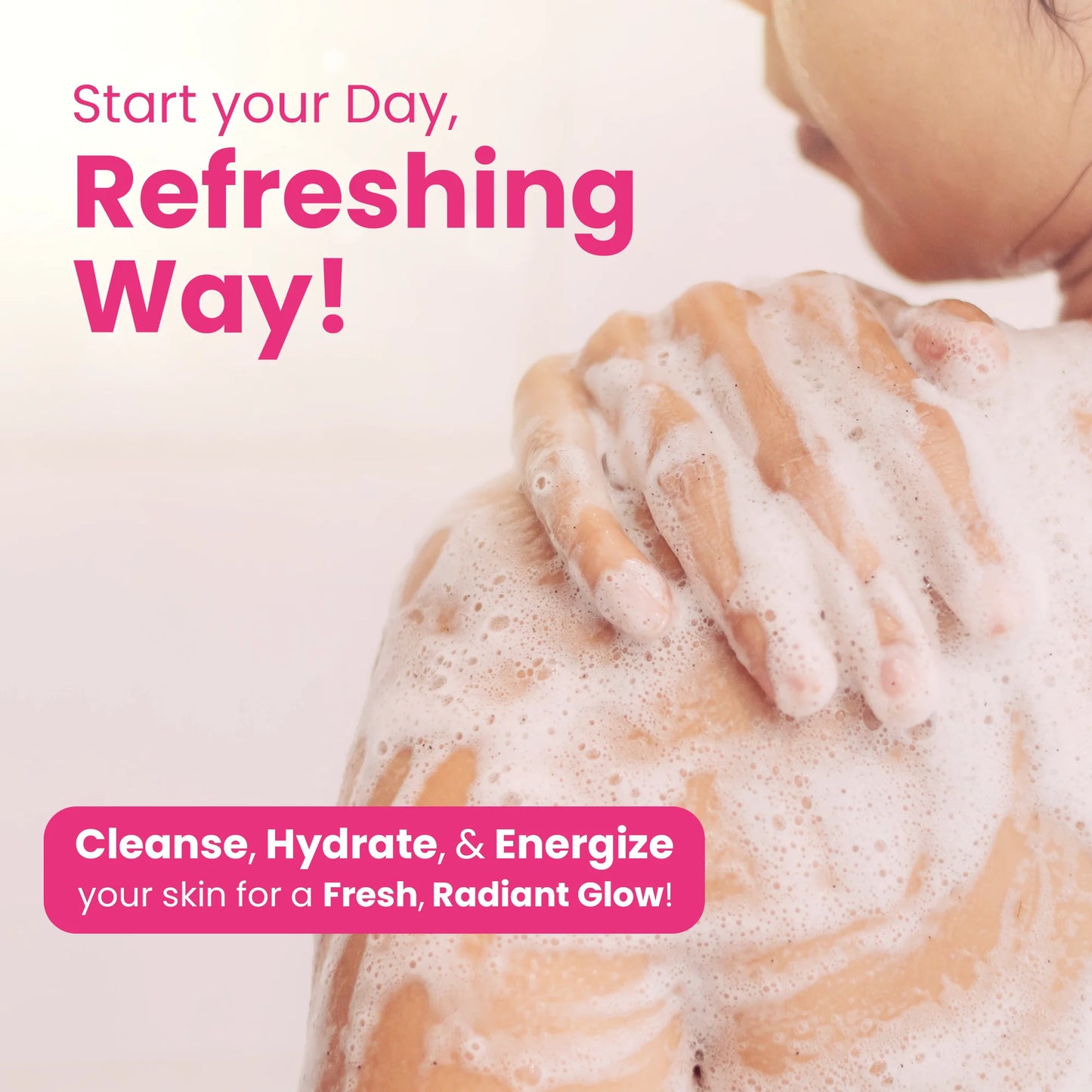 Start Your Day, Refreshing Way! Cleanse, Hydrate, & Energize your skin for a Fresh, Radiant Glow!