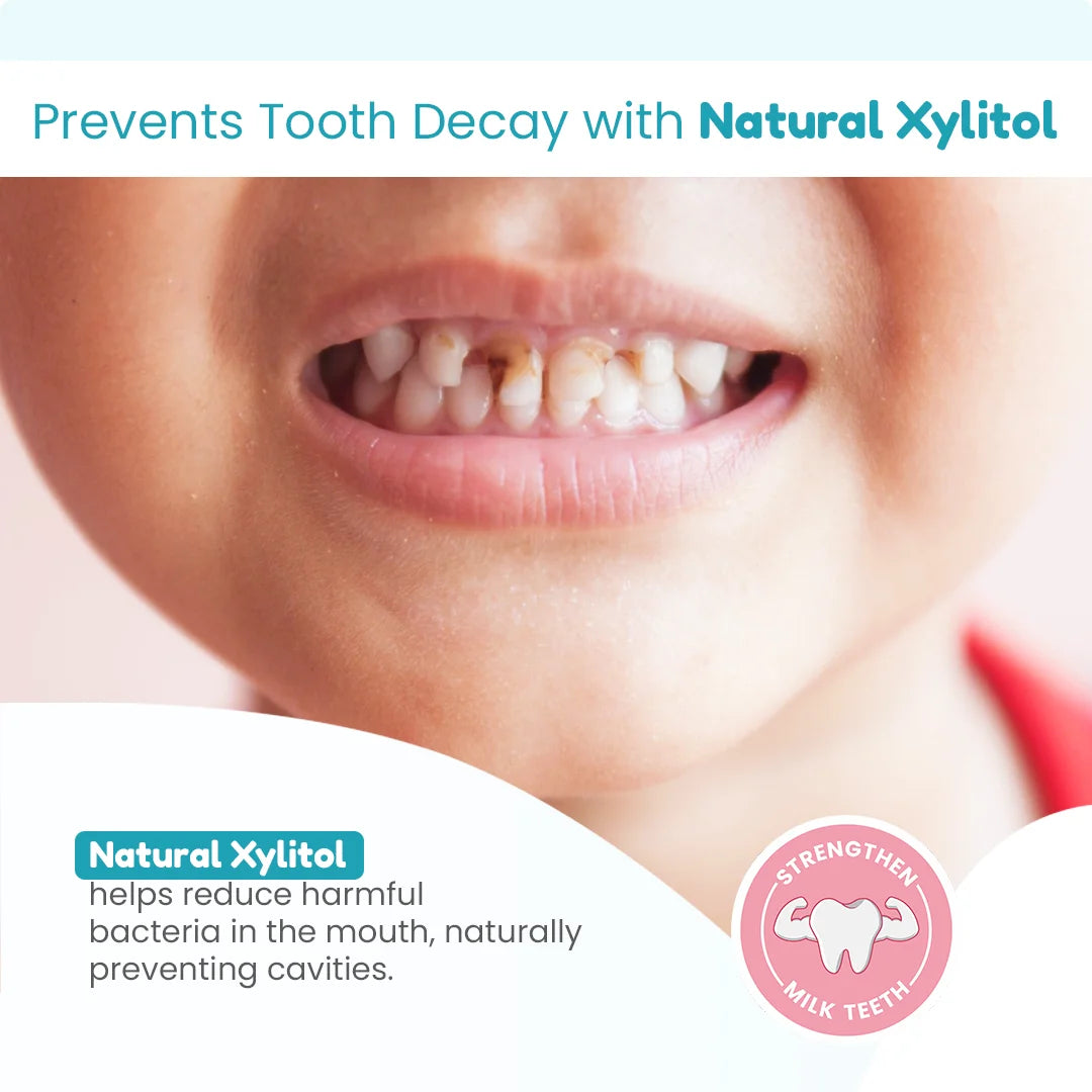 Natural Xylitol to prevent cavities & bacteria