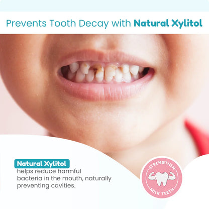 Natural Xylitol to prevent cavities & bacteria