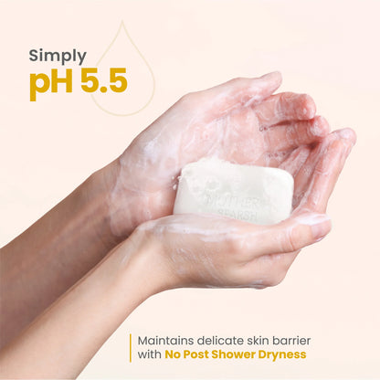 Close-up of a baby's hand holding an adult's finger in a "Pinky Promise" gesture, representing Mother Sparsh's commitment to Purest Baby Care Free from Added Fragrances & Harsh Chemicals.
