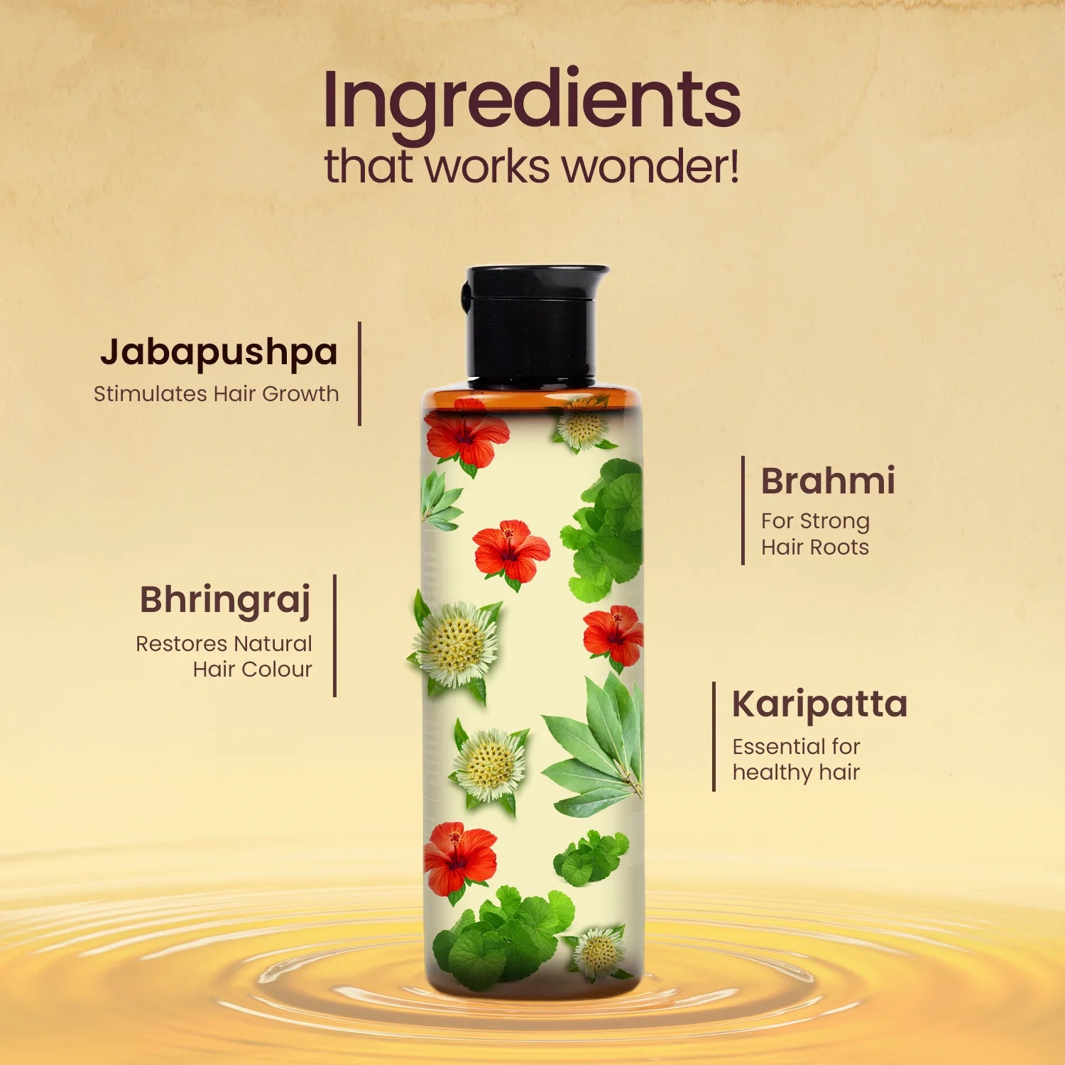 30 Ayurvedic Herbs Hair Oil 200ml