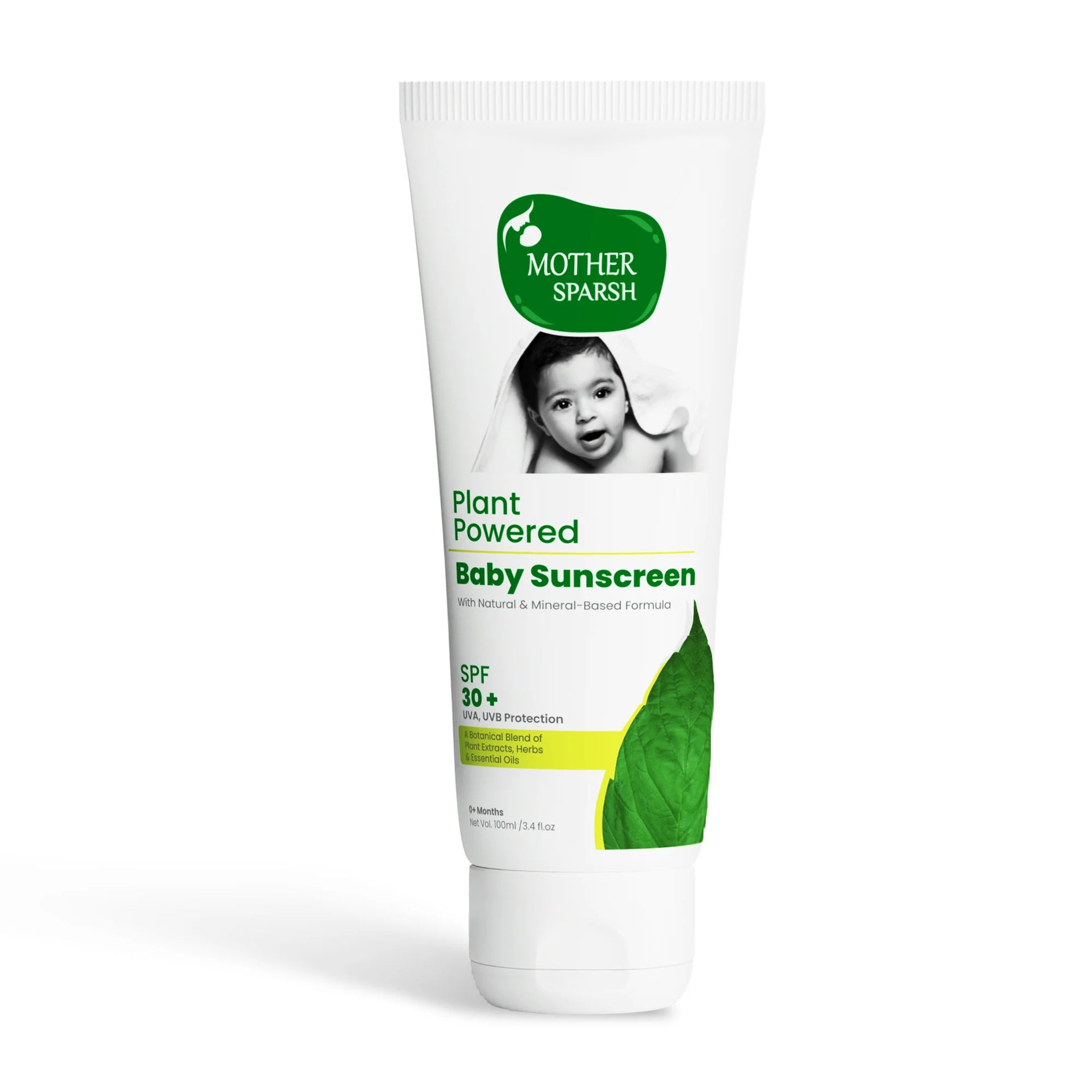 Plant Powered Baby Skin Sunscreen Lotion