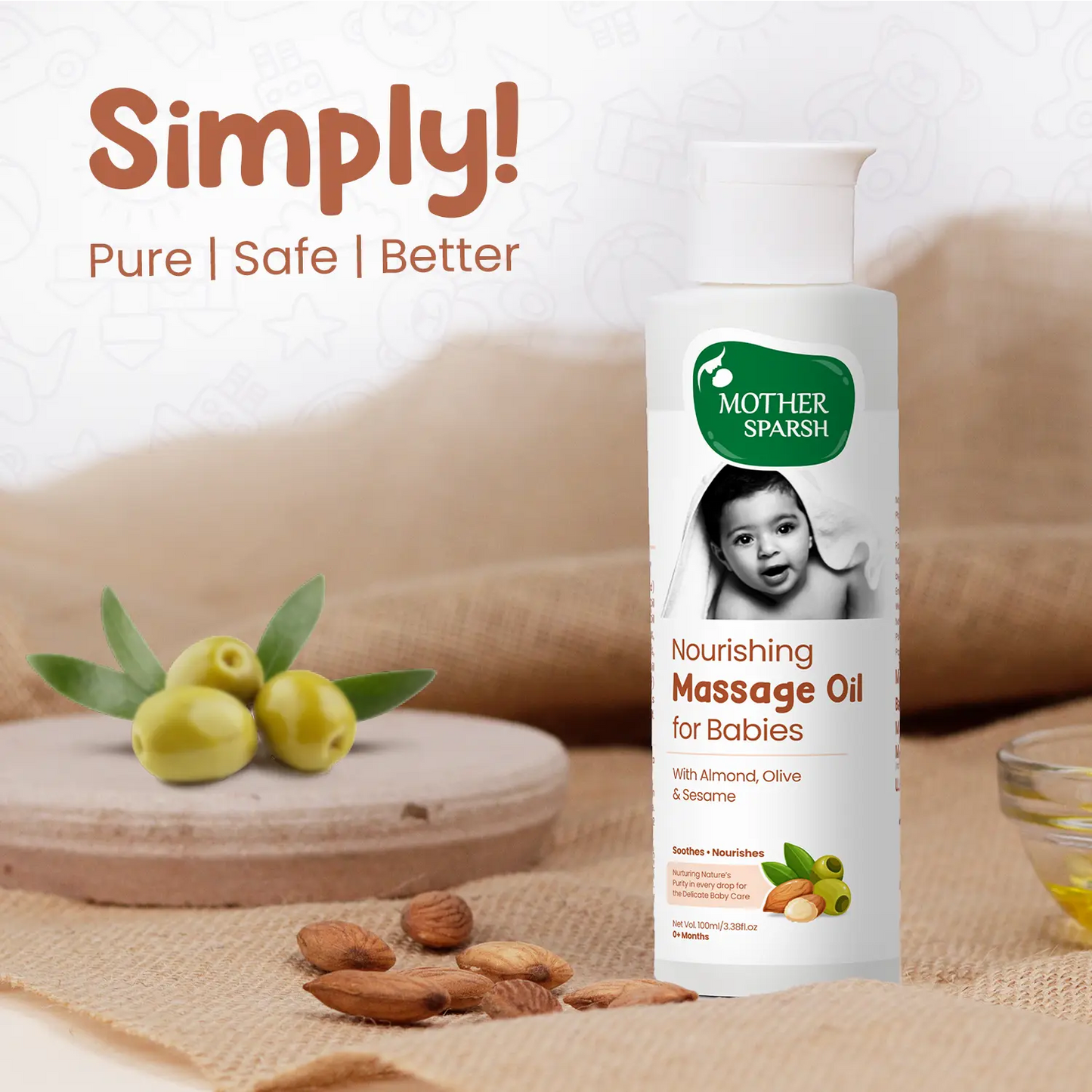 Gentle-Baby-massage-oil-Pure-Safe-Effective-Ideal-for-Baby-Massage