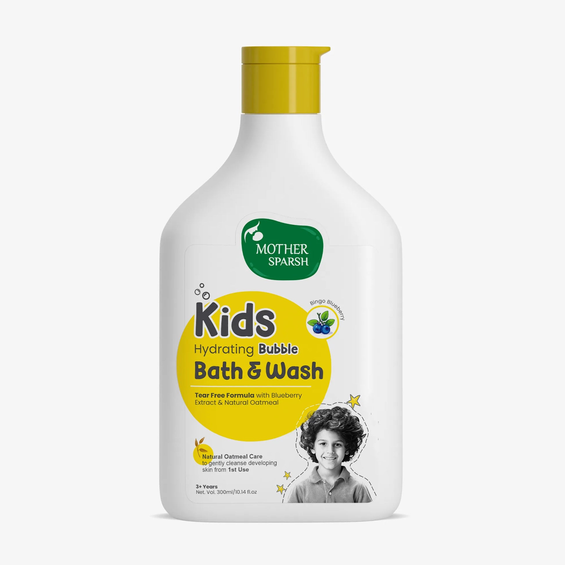 Kids Hydrating Bubble Bath & Wash-Blueberry