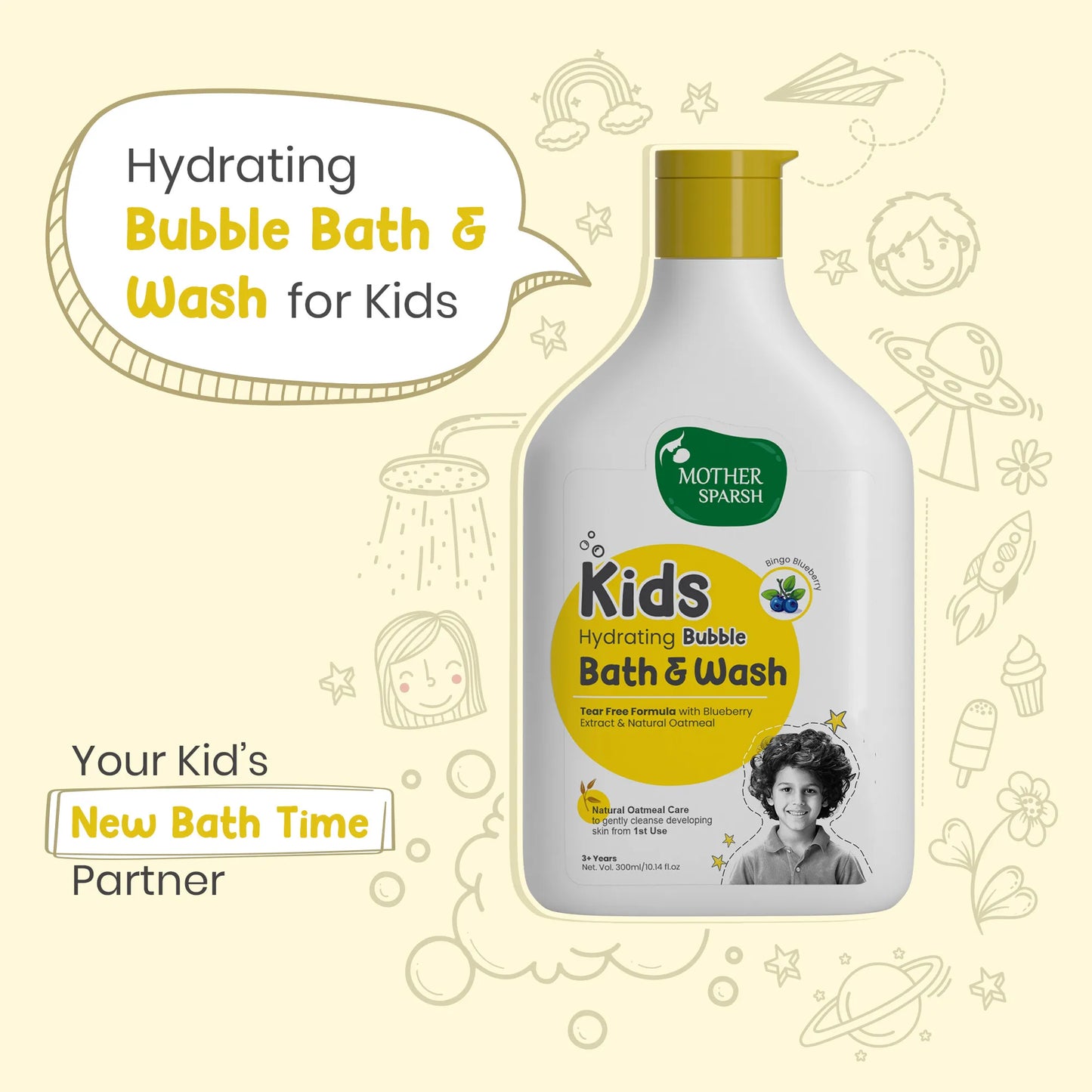 The ultimate bubble bath for your little ones!