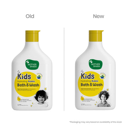 old and new packging