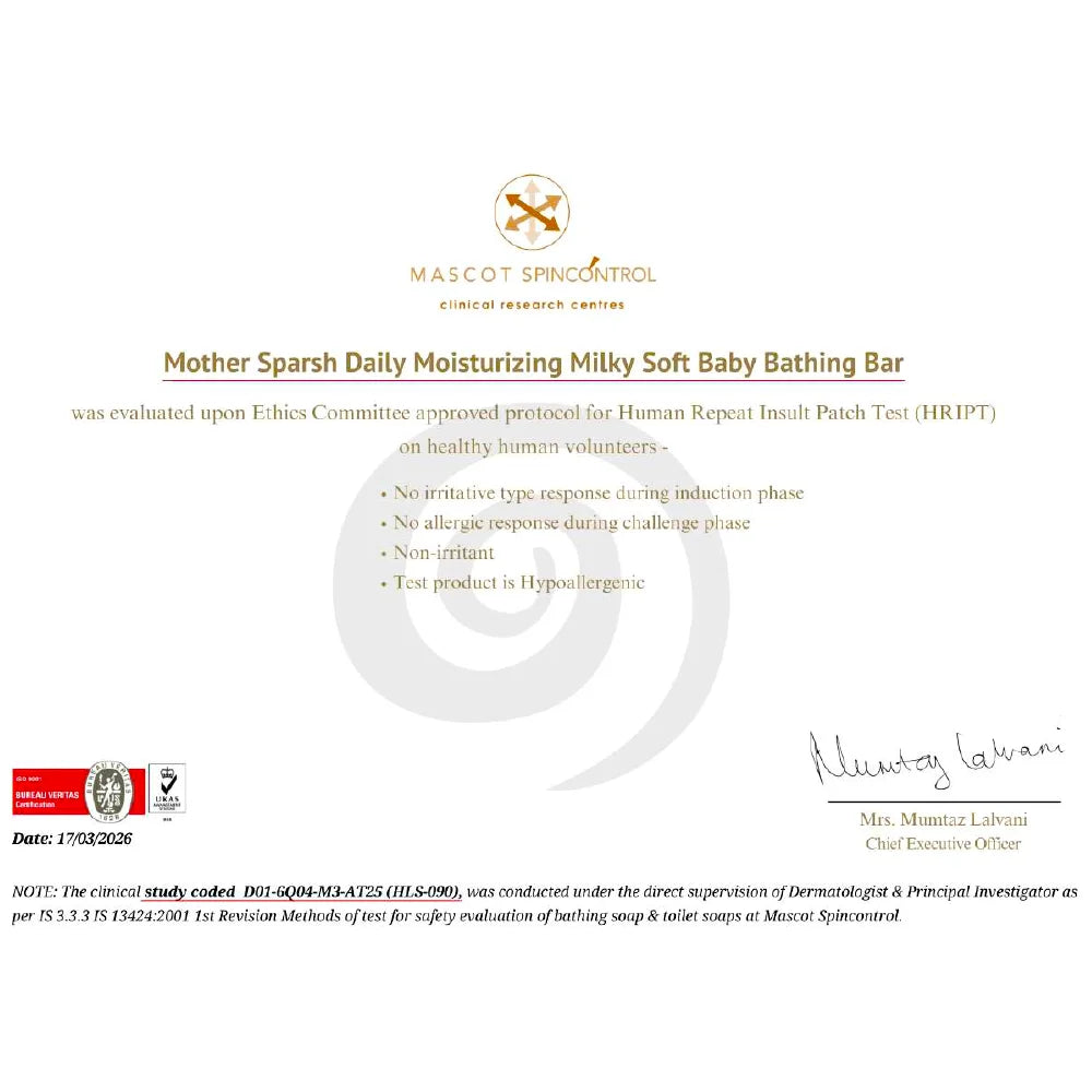Daily Moisturizing Baby Soap - Milky Soft Bathing Bar