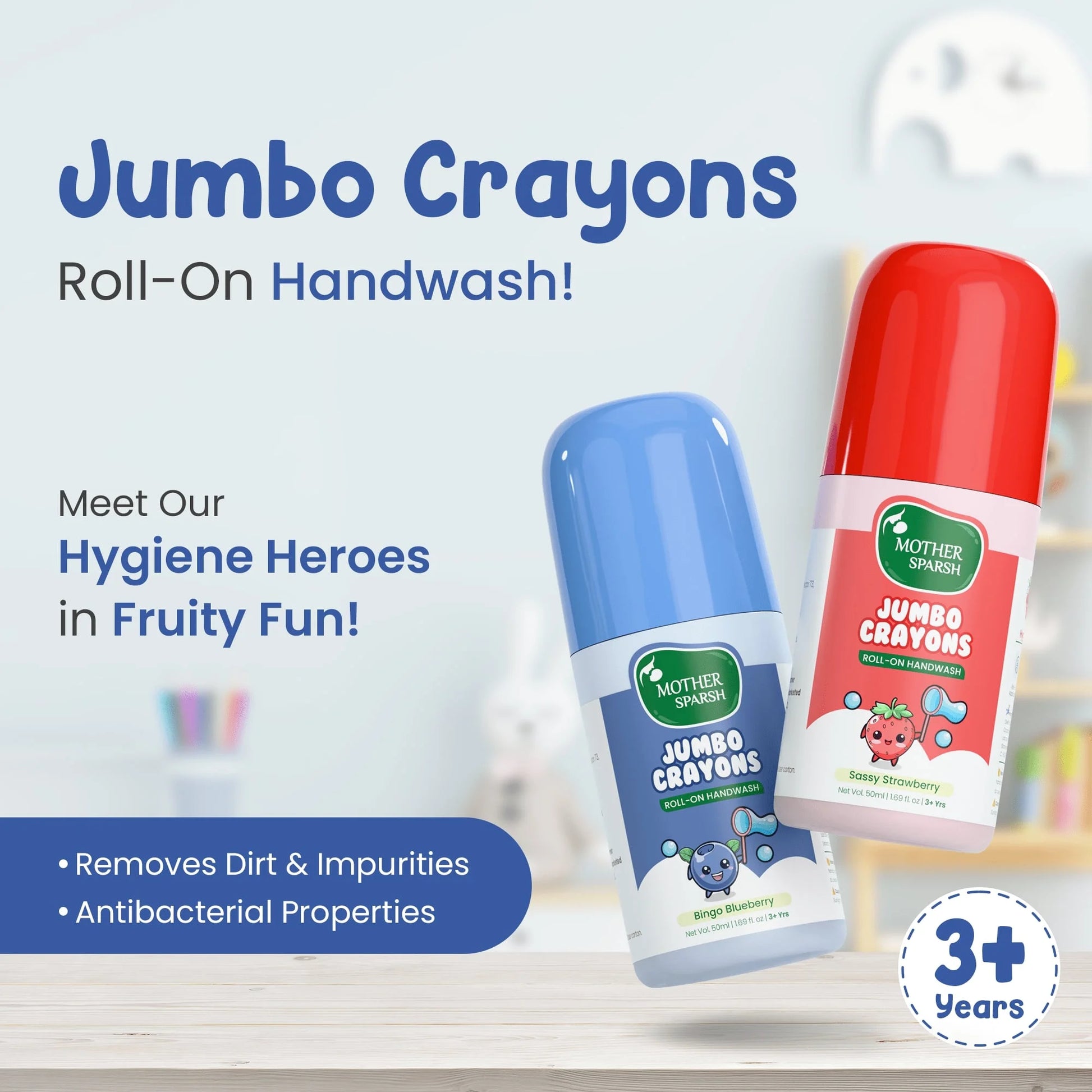 The hygiene heroes with extra fun 