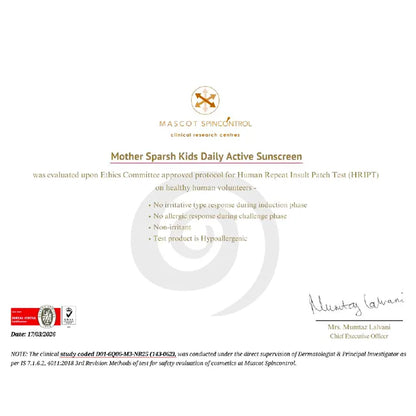 Kids Daily Active Sunscreen Lotion