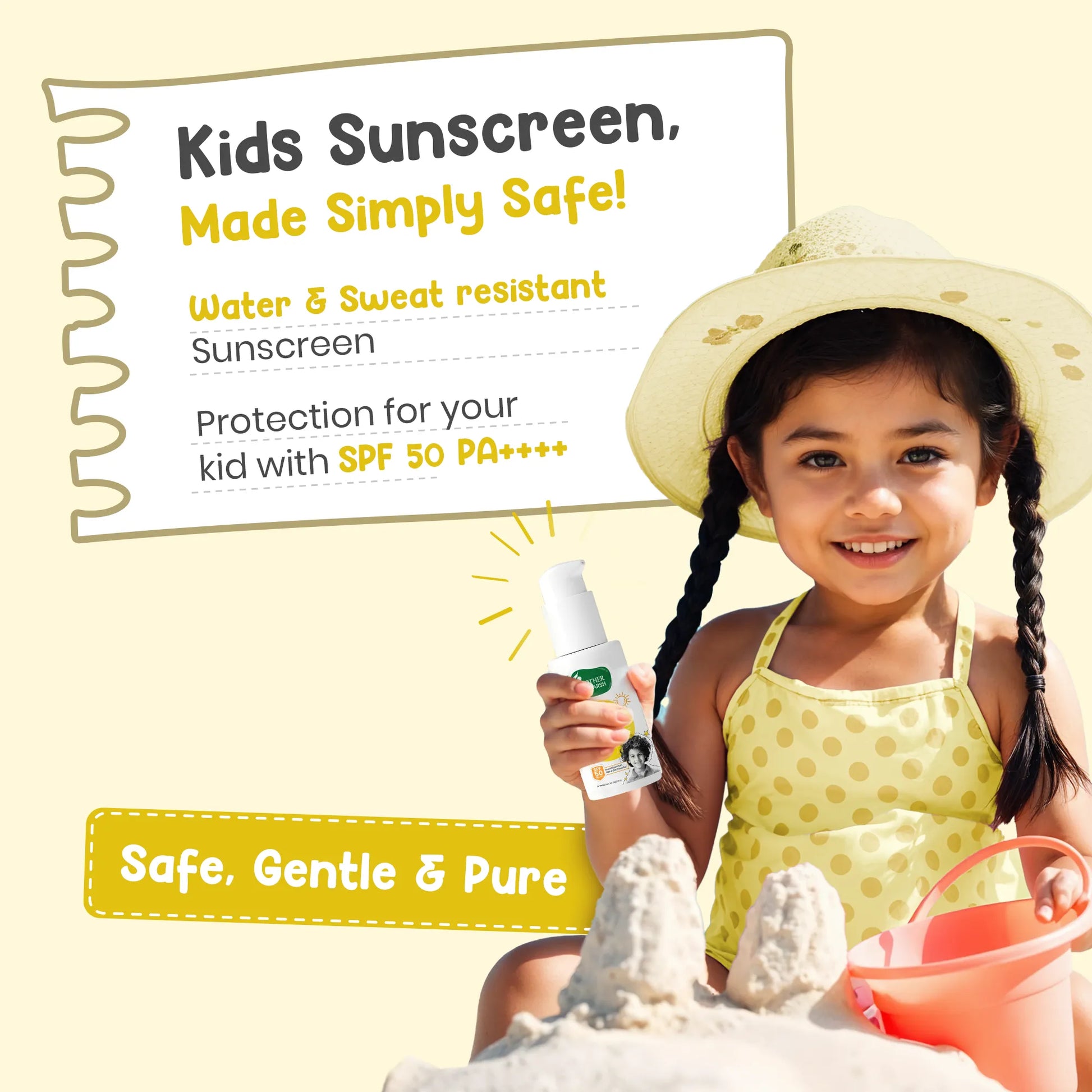 kids sunscreen made simpl safe water and sweat resistent sunscreen
