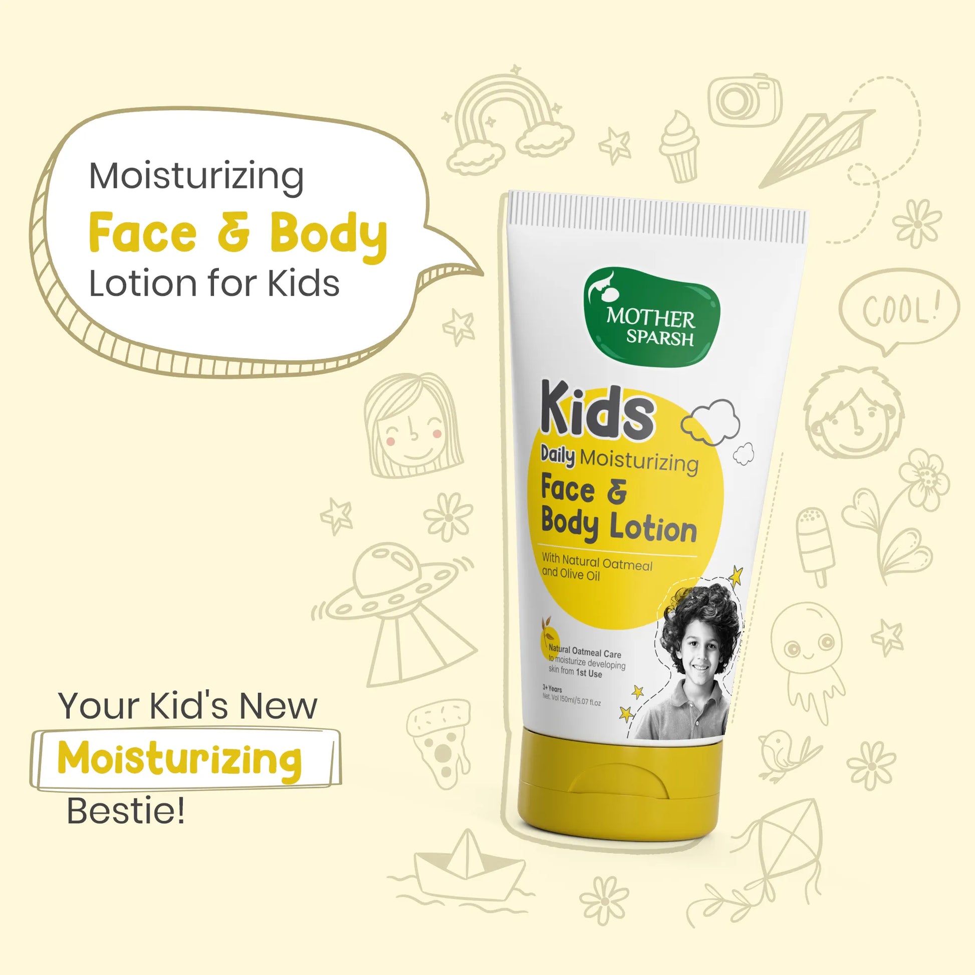 Kids Moisturizing face & Body Lotion