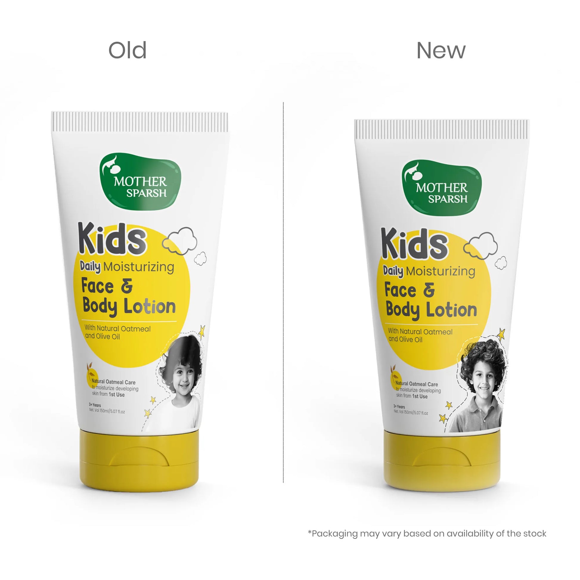 old and new image