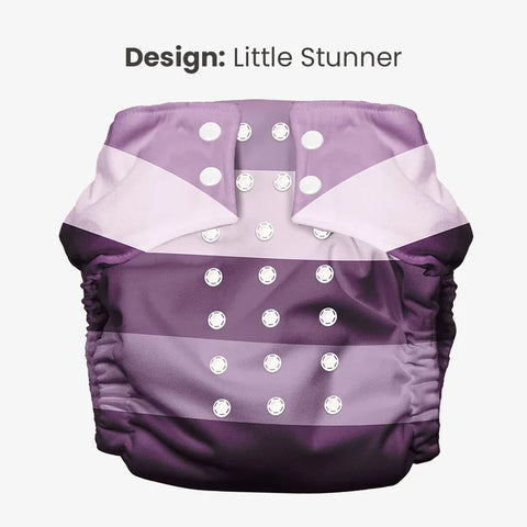 Plant Powered Premium Cloth Diaper for Babies - with Super-Zorb