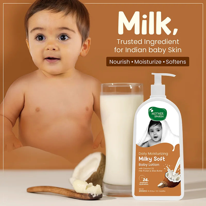 Daily Moisturizing Milky Soft Baby Lotion