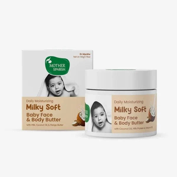 Milky face & body butter for babies