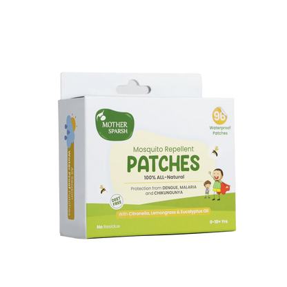 Mother Sparsh Mosquito Repellent Patches for Baby - pack of 96